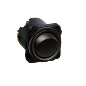 MECH SWITCH SPDT 16A/16AX MATT BLK LEGRAND