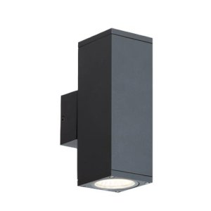 WALL LIGHT LED 2X6W 3K IP65 ANTHRACITE TUTOKO