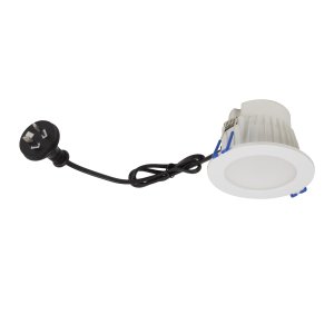 DOWNLIGHT 9W 92MM 3/4/5/6.5K IP44 DIM F&P TAYLOR