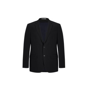 JACKET MENS 2-BUTTON BLK 112 80717 SIENA BIZ CORPORATE