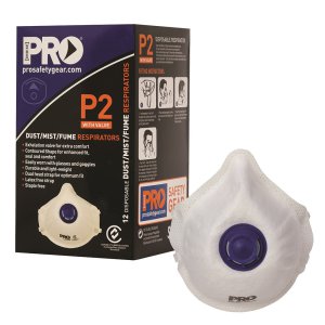 RESPIRATOR P2 VALVE PC321 PROCHOICE 12PK