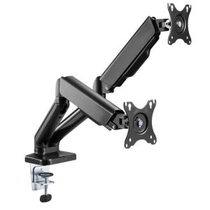 MONITOR DESK MOUNT 17-32IN DUAL COUNTERBALANCE 9KG LOAD