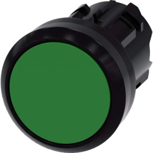 PUSHBUTTON 22MM PLASTIC GREEN