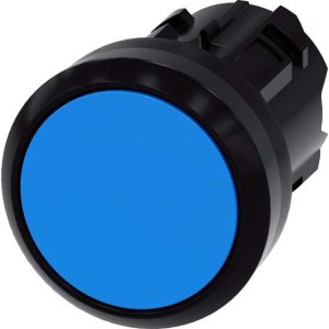 PUSHBUTTON 22MM PLASTIC BLUE
