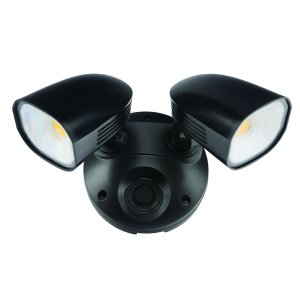 FLOODLIGHT LED TWIN 2X10W 4200K 2100LM BLACK SHIELDER