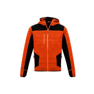 HOODIE KNIT ORANGE L ZT360 STREETWORX