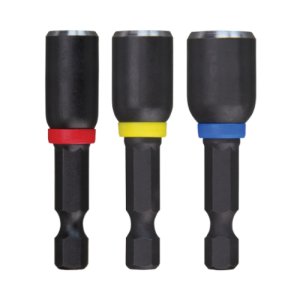 NUT DRIVER 3PC MAGNETIC SHOCKWAVE MILWAUKEE
