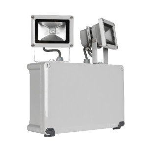 (I) SPOT TWIN EMER LED IP65 AXIOM LI-ION