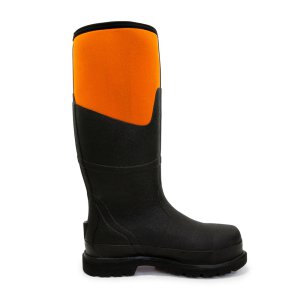 GUMBOOT NEOPRENE BLK/ORA 09 NEOBKO-09 BISON
