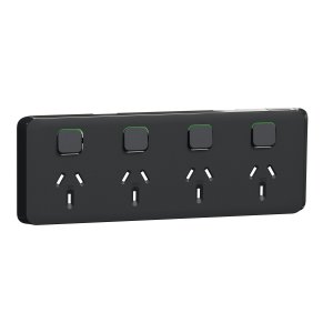 SKIN SOCKET QUAD SOCKET BLACK ICONIC