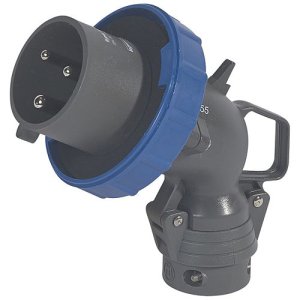 (I) PLUG ANGLED 240V 32A 2P+E HYPRA