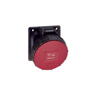 (I) SOCKET PANEL MNT 400V 63A 3P+E IP67 HYPRA