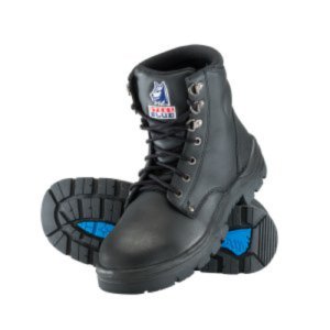 BOOT LACE UP BLK 10.5 312102 STEEL BLUE ARGYLE