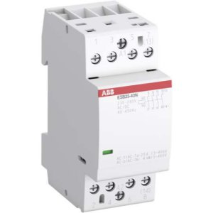CONTACTOR DIN 25A 4NO 230/240V AC/DC