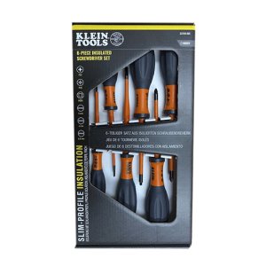 SCREWDRIVER SET 6PC 1000V VDE 3 X SLOT/PH2/PZ2/SQ2 KLEIN