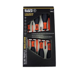 SCREWDRIVER SET 6PC 1000V VDE 4 X SLOT/PH1/PH2 KLEIN