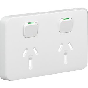 SKIN SOCKET DOUBLE SOCKET WHITE ICONIC
