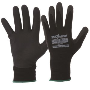 GLOVE PROSENSE DEXIPRO BLK 11 BNNL11 PROCHOICE