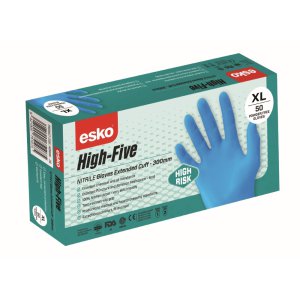GLOVE DISP 300MM HD NITRILE BLUE XL MDNHR6-XL ESKO 50/BX