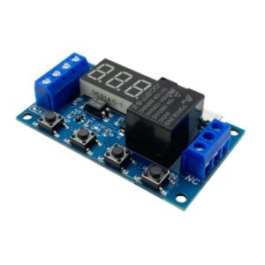 TIMER BOARD RELAY 5-24V DC MULTI TIMER FUNCTION BLUE AAP