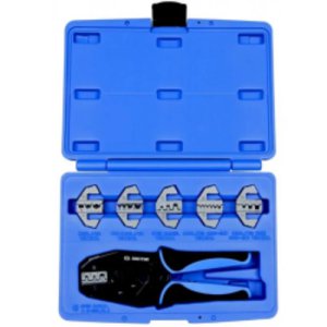 CRIMPER KING TONY RATCHET CRIMPING TOOL SET 7 PCE INTER-CH