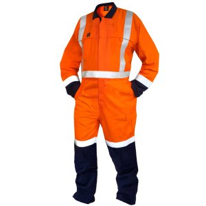 OVERALLS FR 240GSM 11CAL O/N 14 850049-14 SAFE-T-TEC