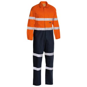 OVERALL MENS TAPED HI VIS DRILL O/N R102 BISLEY
