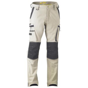 PANTS MENS STRETCH ZIP CARGO BLK R82 FLX & MOVE BISLEY