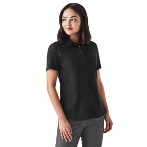 SHIRT WOMENS CHARLIE SHORT SLEEVE WHITE 18 BIZ CORP