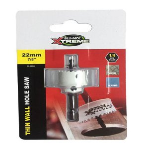 HOLESAW THIN WALL 22MM BLX6922 BLU-MOL