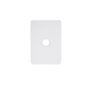 COVERPLATE ONLY 1G WHT METRO VYNCO