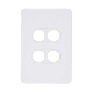 COVERPLATE ONLY 4G WHT METRO VYNCO