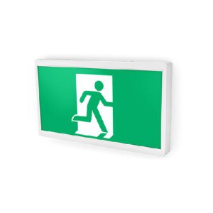 LIGHT EMERGENCY BOXIT SLIM EXIT 24M WH 180X316X33MM EKTOR