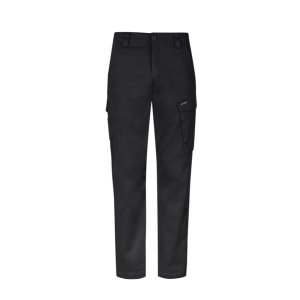 PANT MENS ESSENTIAL BASIC STRETCH CARGO BLK 92