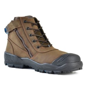 BOOT LACE UP ZIP BRN 10 HORIZON ULTRA