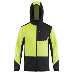 HOODIE SWEATSHIRT CONTRAST YLW/BLK N 25005YBK-M BISON