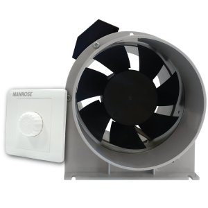 FAN INLINE HYPER150EC VARIABLE SPEED CONTROL 150MM MANROSE