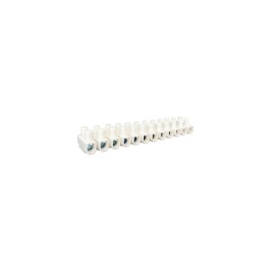 TERMINAL STRIP 12W 41A 6MM WHITE