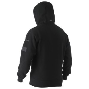 HOODIE FLEECE BLK M BISLEY