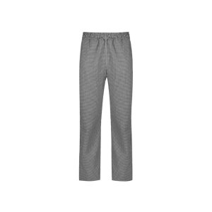 PANT MENS CHEF DASH WHT/BLK S BIZ COLLECTION
