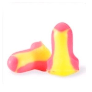 EARPLUG UNCORDED CLASS 4 (200) YLW/PNK HOWARD LEIGHT