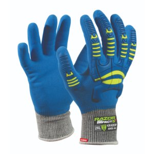 GLOVE IMPACT CUT RESISTANT D BLUE LRG ESKO