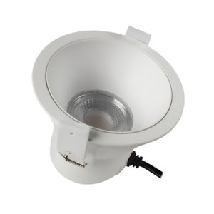 DOWNLIGHT CASSIE 8W CCT4, REFLECTOR IP44 DIM WHITE CASSIE