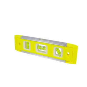 LEVEL 230MM HIGH-VIZ TORPEDO LEVEL (HANG CARD) KOMELON