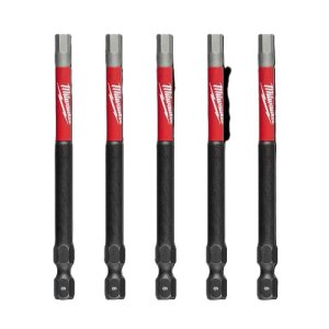 POWER BIT HEX 6X89MM 5PK SHOCKWAVE