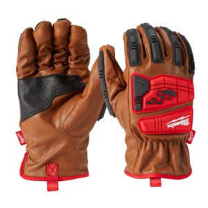 GLOVES IMPACT CUT 3(C) LEATHER X-LARGE MILWAUKEE