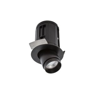 SPOT PERISCOPE REC DROP/TILT/ROTATE 6W 3000K 50DG 350MA BLK