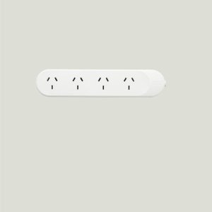 (I) POWERBOARD 4 WAY & 2X USB-A WHT 0.9M HPM