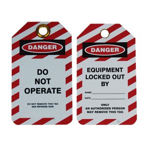 TAG DO NOT OPERATE 10PK