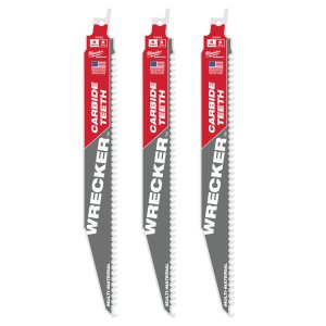 BLADE WITH CARBIDE TEETH 300MM 3PK THE WRECKER